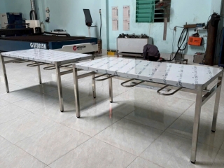 Xưởng sản xuất bàn ăn inox công nghiệp giá rẻ tại TPHCM