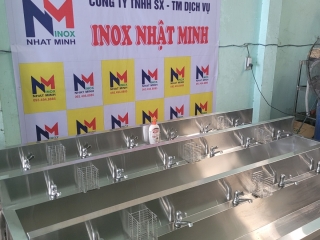 Dịch vụ gia công máng rửa tay học sinh thiết kế tiện dụng