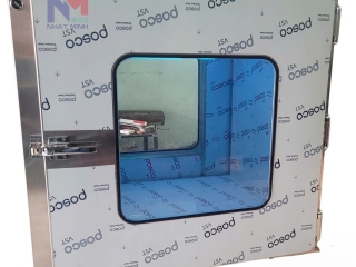 Đến ngay công ty chuyên gia công pass box phòng sạch khóa cơ giá rẻ 