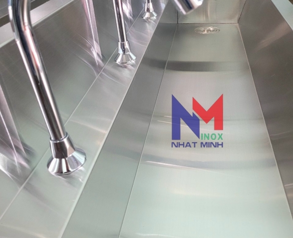 Máng rửa tay inox công nghiệp chất lượng cao, giá tốt