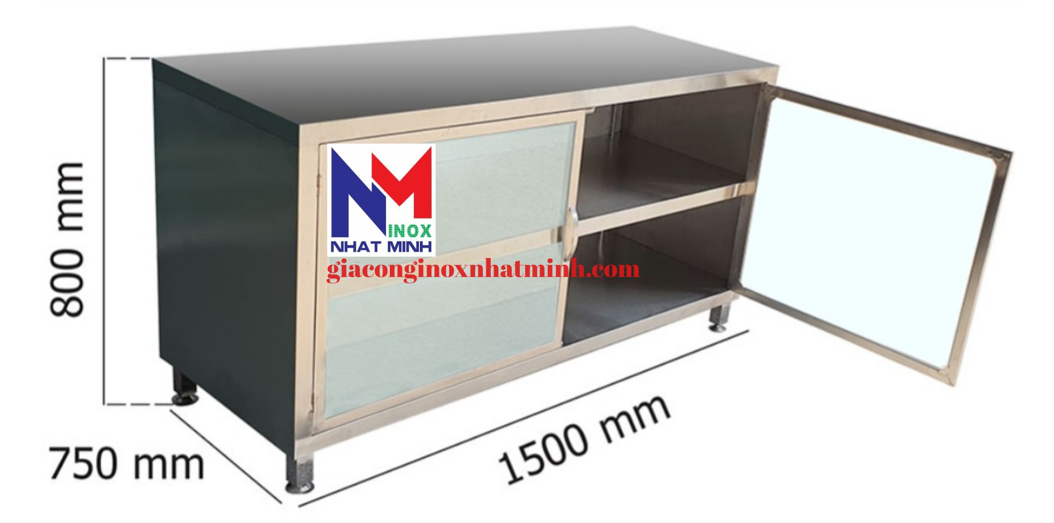 Tủ inox theo yêu cầu