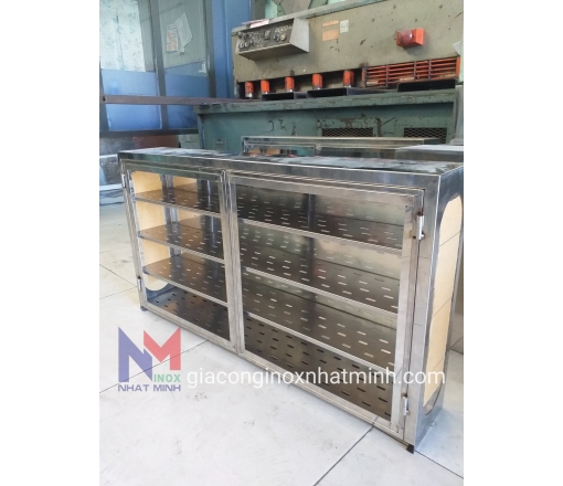 Tủ inox theo yêu cầu