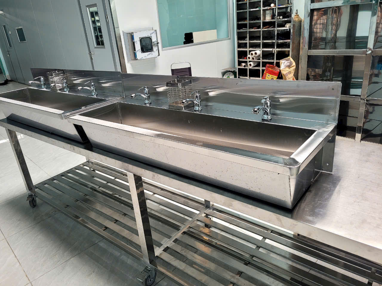 Máng rửa tay inox 304