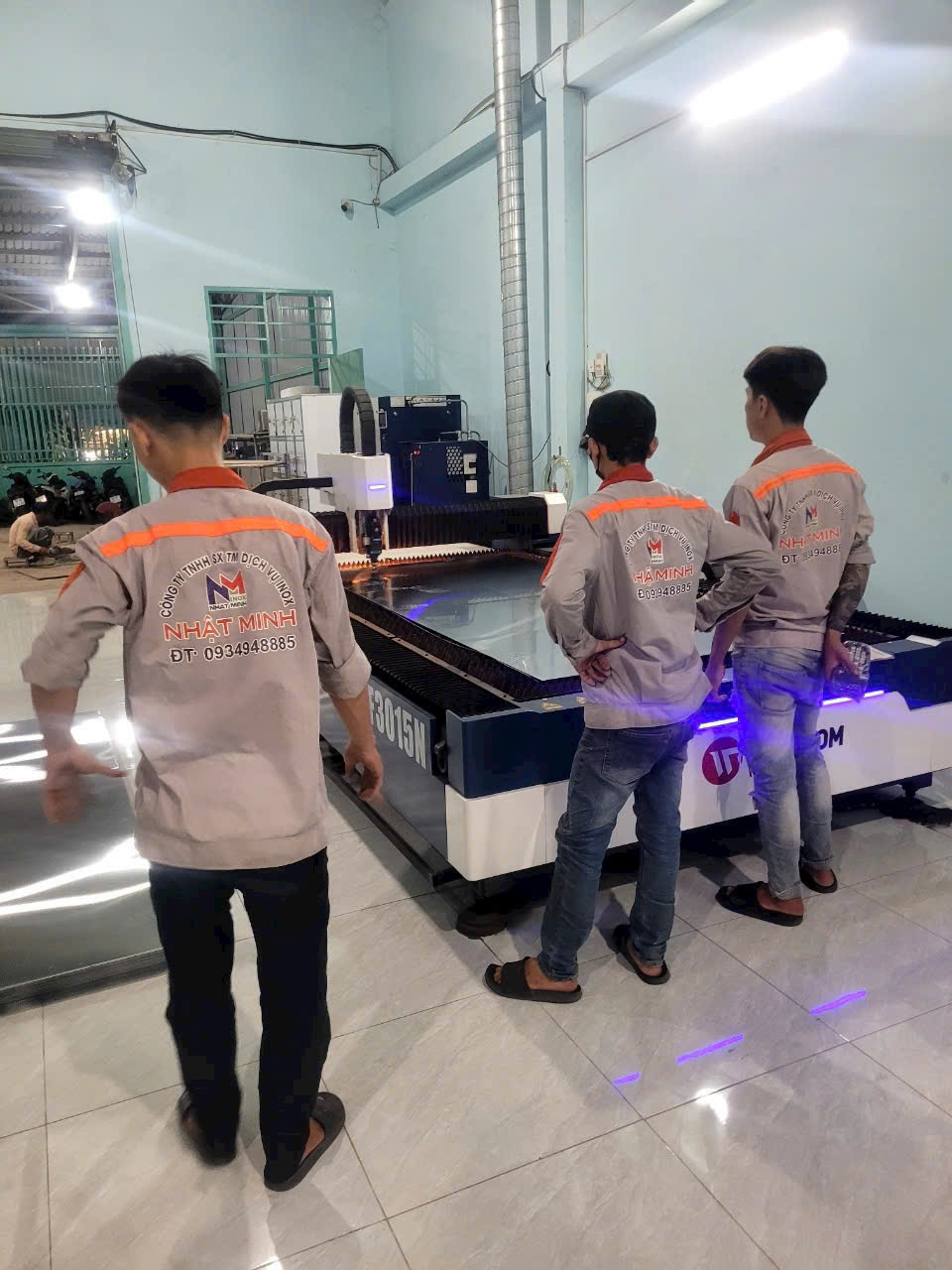 Xưởng gia công inox