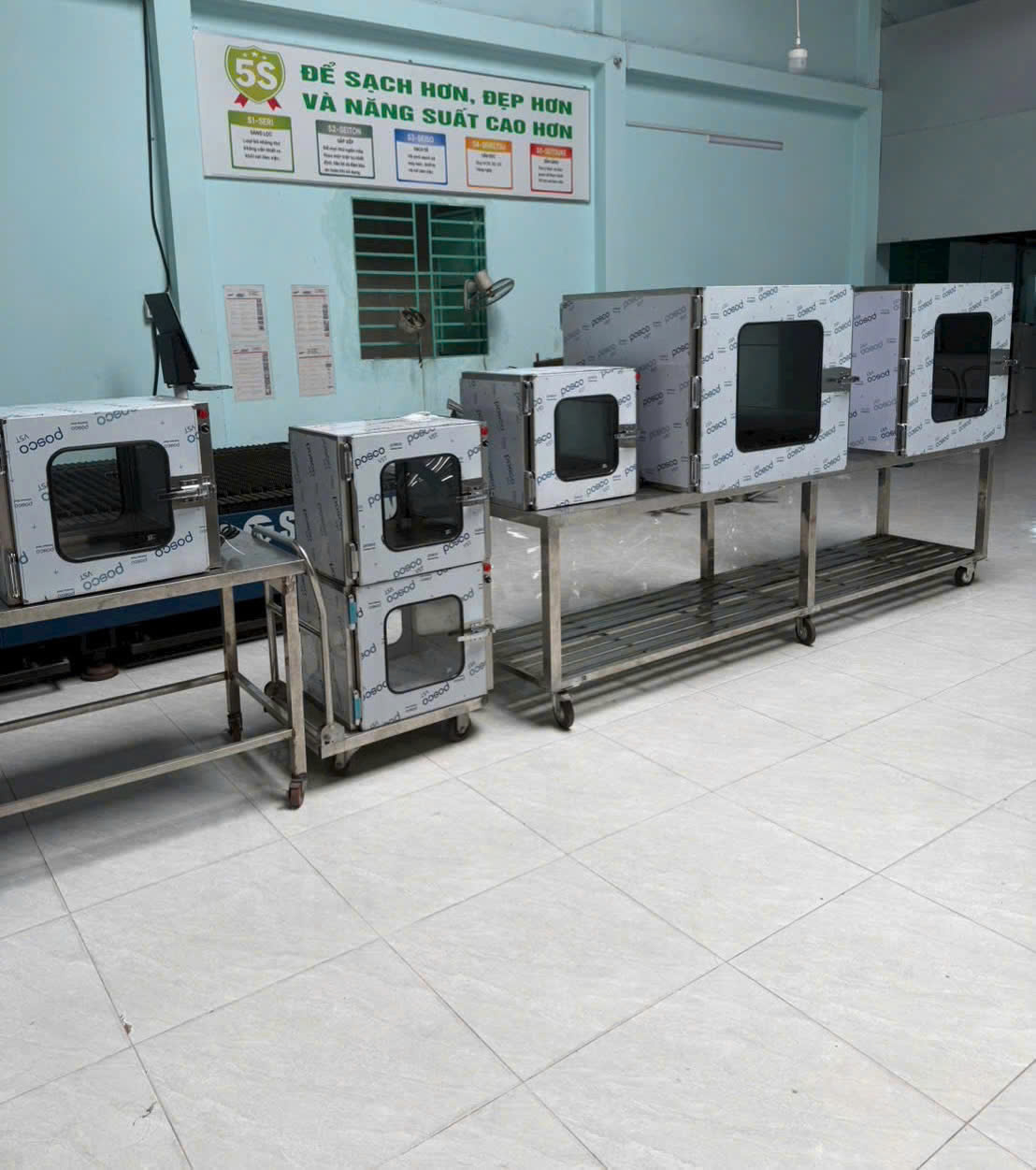 Passbox kích thước theo yêu cầu