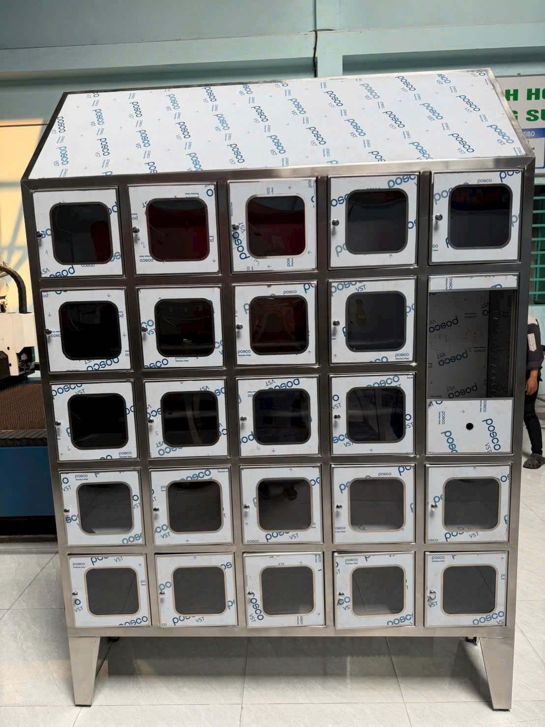 Locker inox 304 phòng sạch