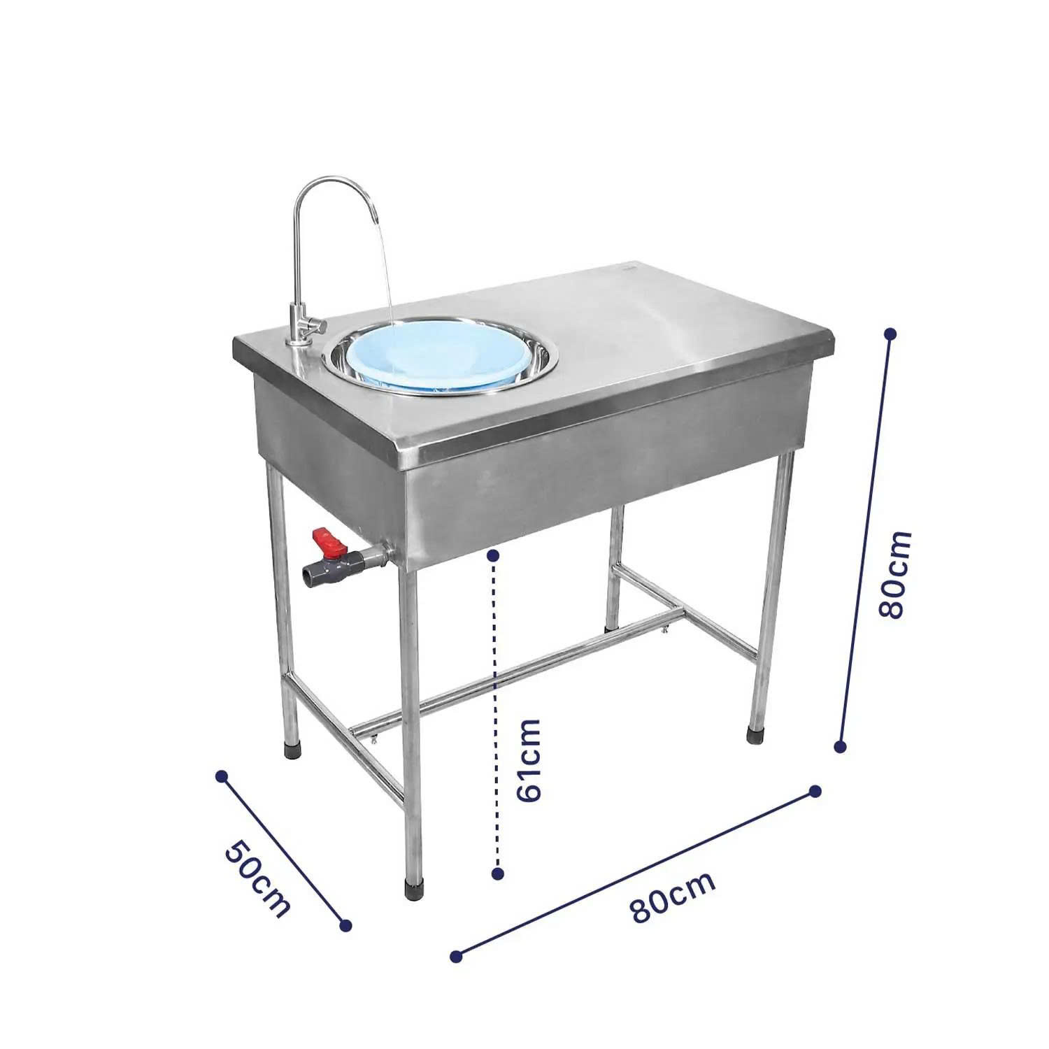 Bàn tuần hoàn yến inox 304