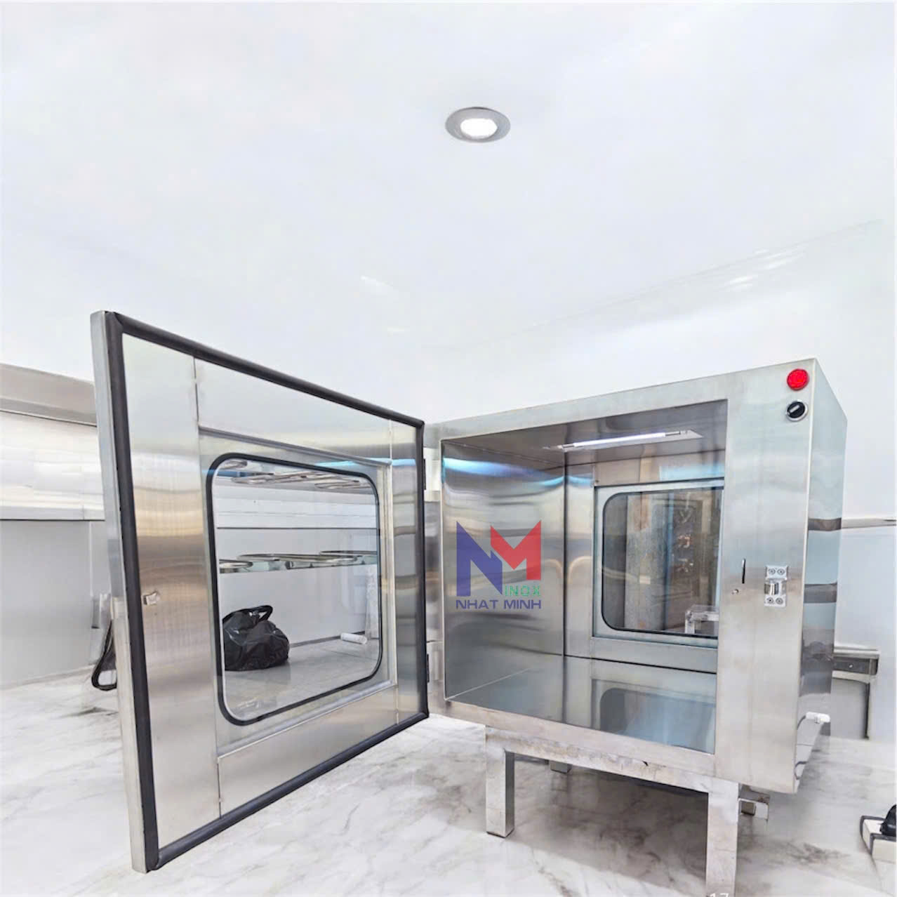 Passbox khóa cơ kt 800x800x800