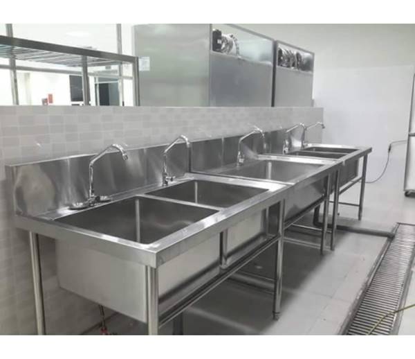 gia công bồn rửa inox công nghiệp