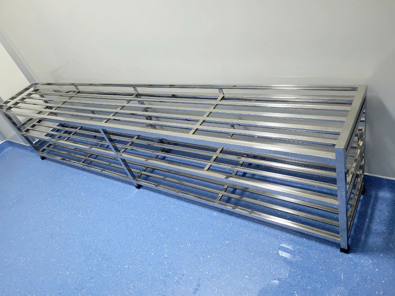 Kệ dép inox phòng sạch