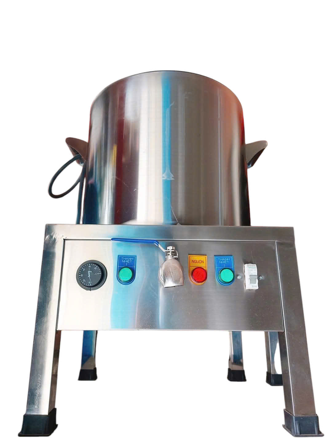 gia công nồi nấu bún inox bằng điện