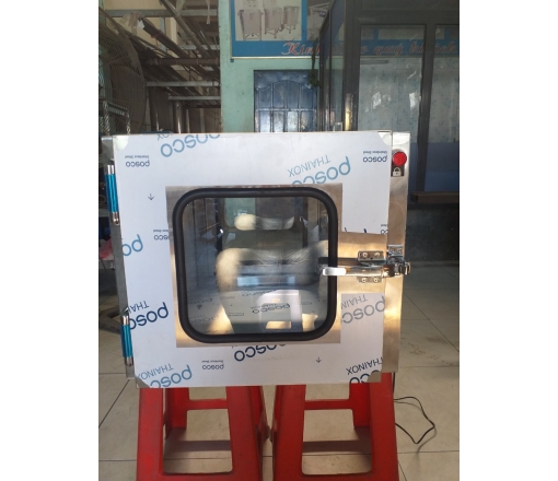 Pass Box khóa cơ, khóa điện kích thước 600x600x700