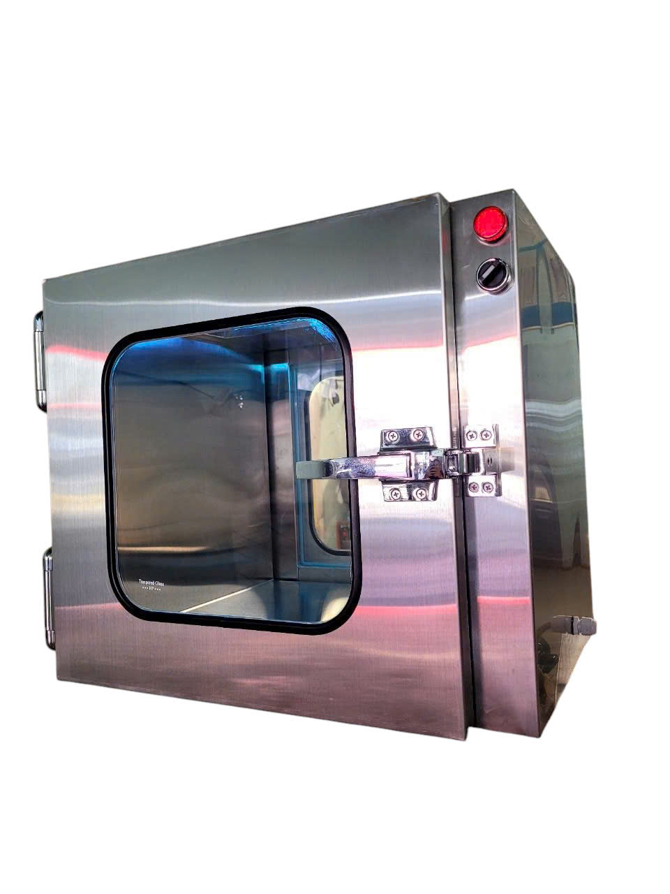 Sản xuất passbox phòng sạch 600x600x600 khóa cơ